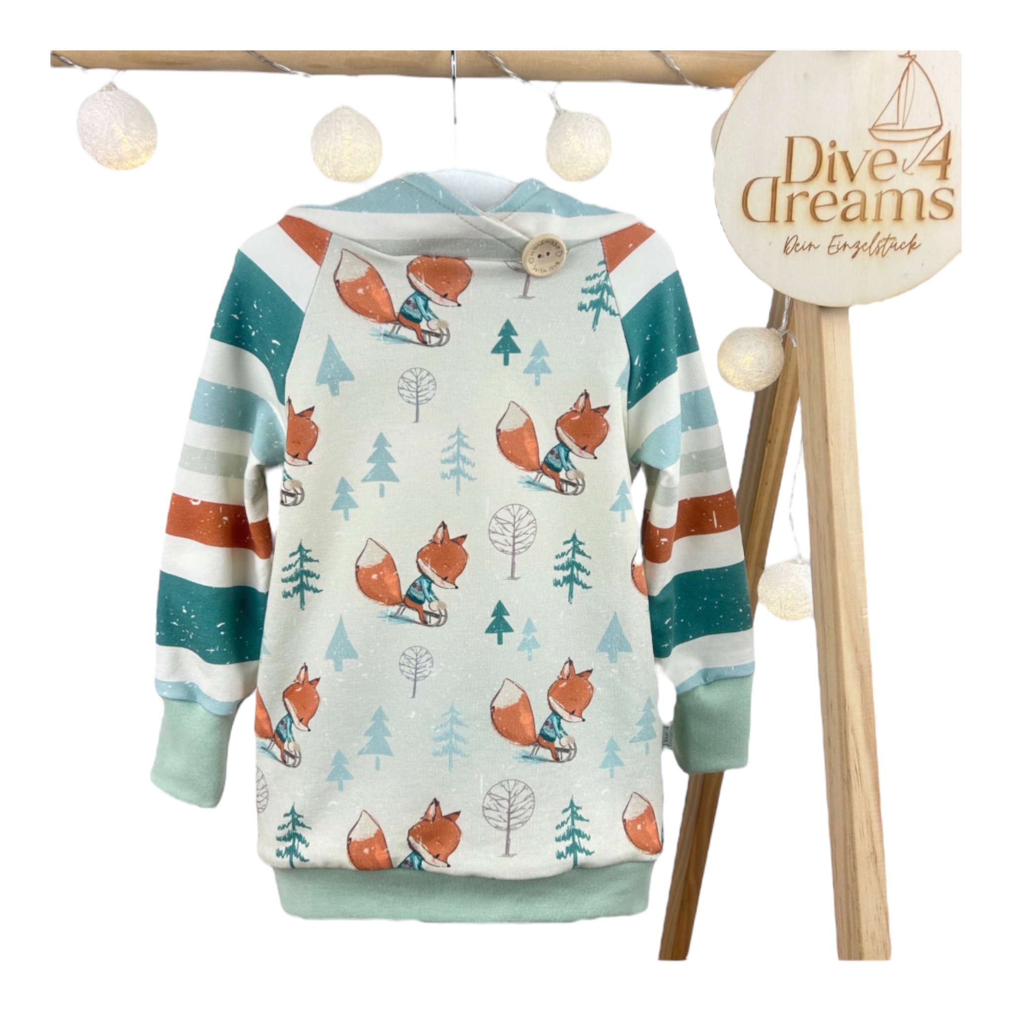 Mitwachs-Hoodie – Bild 2