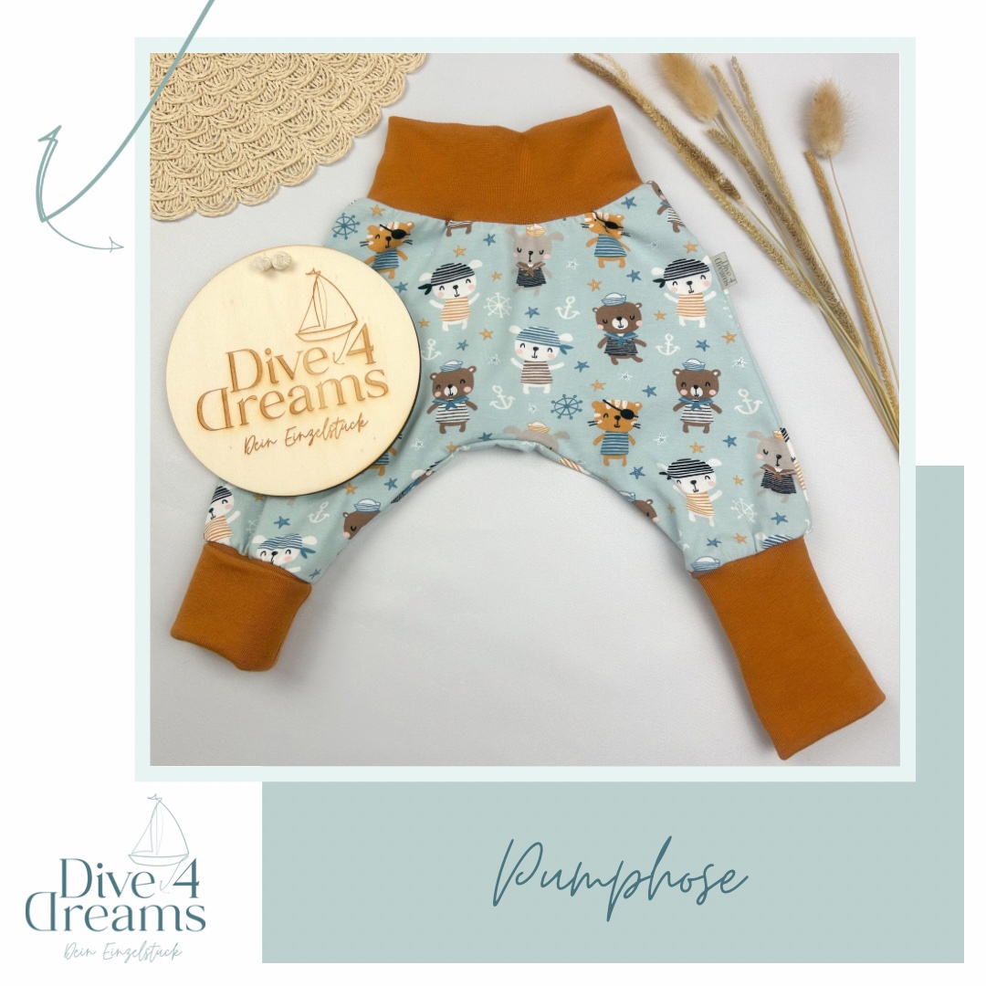 Mitwachs-Hose Gr. 62 – Bild 2